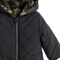 Parka Chaude à Capuche Réversible 7 Parka Chaude à Capuche Réversible -Mode Décontractée 9b5a095348c3ab0642d2c6b09879809d