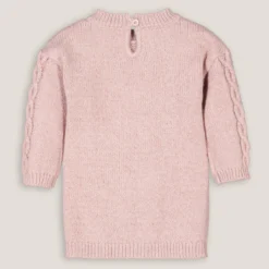 Robe-pull Droite Manches Longues, Maille Torsadée 11 Robe-pull Droite Manches Longues, Maille Torsadée -Mode Décontractée 9b9d2c037336b82ba901f73c675b5cc9