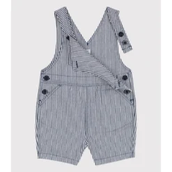 PETIT BATEAU Salopette Courte Milleraies -Mode Décontractée 9d64d1f9c5cc5ed2f39751355122a33a