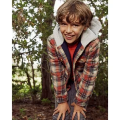 Chemise Capuche Manches Longues 3-12 Ans 17 Chemise Capuche Manches Longues 3-12 Ans -Mode Décontractée 9d8174ff9a3bd917a97c70e0719a51dd