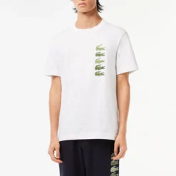 Lacoste Cardigan Boutonné En Laine Et Acrylique -Mode Décontractée 9de9fefee3999189a070b4254b05254f