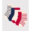 PETIT BATEAU Lot De 5 Paires De Chaussettes Hautes