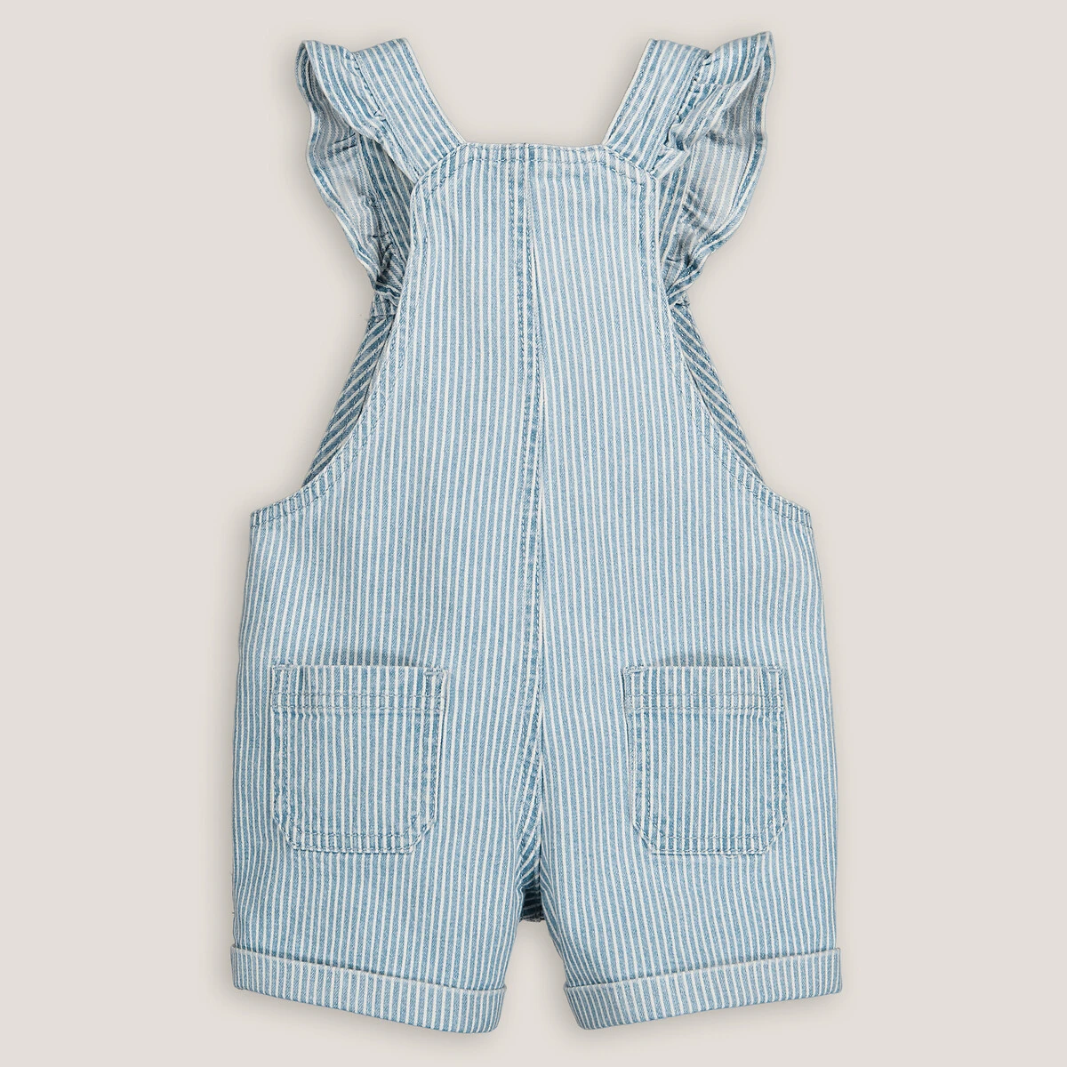 Salopette Courte à Rayures 4 Salopette Courte à Rayures – Image 4