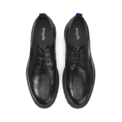 Minelli Derbies En Cuir, Bout Fleuri -Mode Décontractée a4e94bdc1b6e1e47ad6520826daecad2