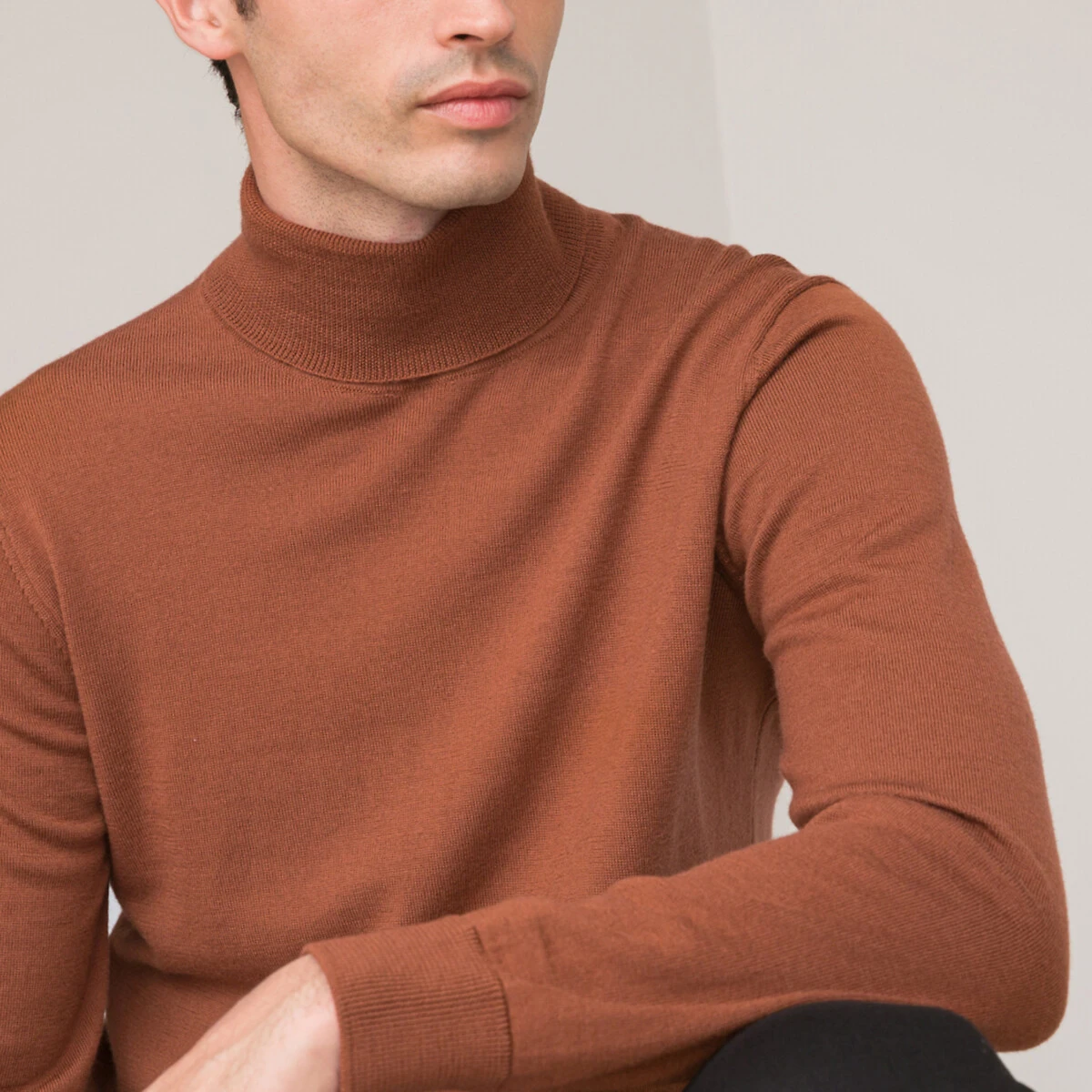 Pull Col Roulé Mérinos, Made In Europe 3 Pull Col Roulé Mérinos, Made In Europe – Image 3