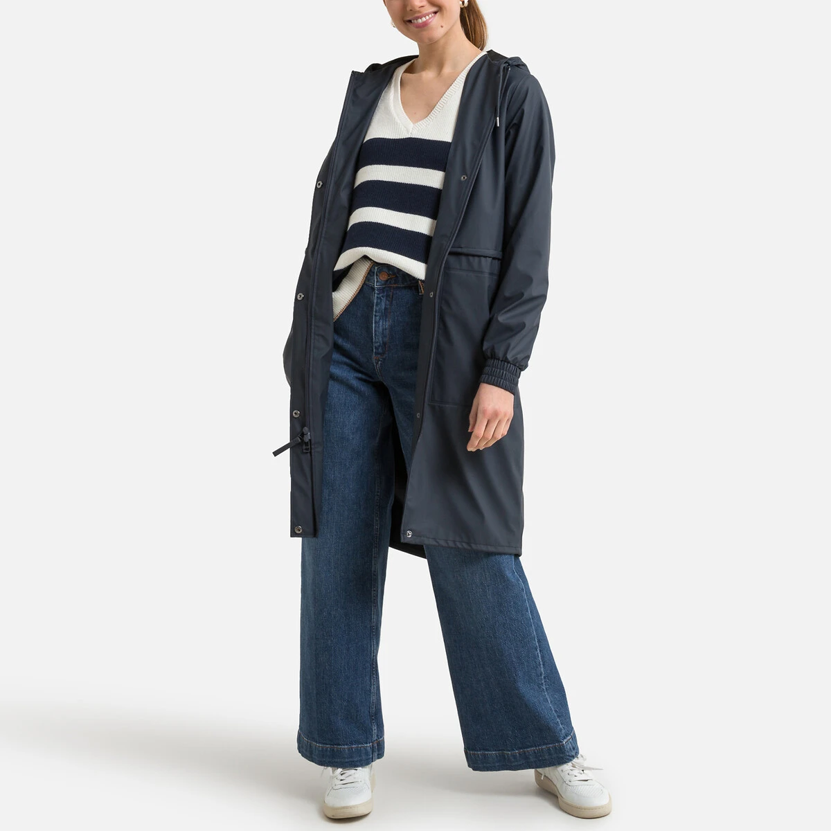 Rains Veste Zippée Imperméable à Capuche STRING PARKA 2 Rains Veste Zippée Imperméable à Capuche STRING PARKA – Image 2