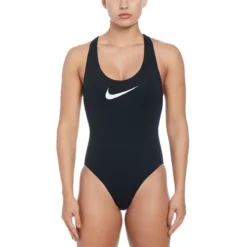 Nike Maillot De Bain 1 Pièce Logo Tape Crossback