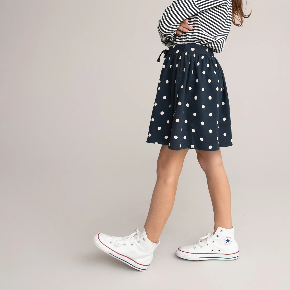 Jupe à Pois, Taille élastiquée 2 Jupe à Pois, Taille élastiquée – Image 2