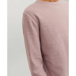 Jack & Jones Pull Léger Col Rond En Lin -Mode Décontractée a7ed525acdbe60d63c5ae4062d391c63