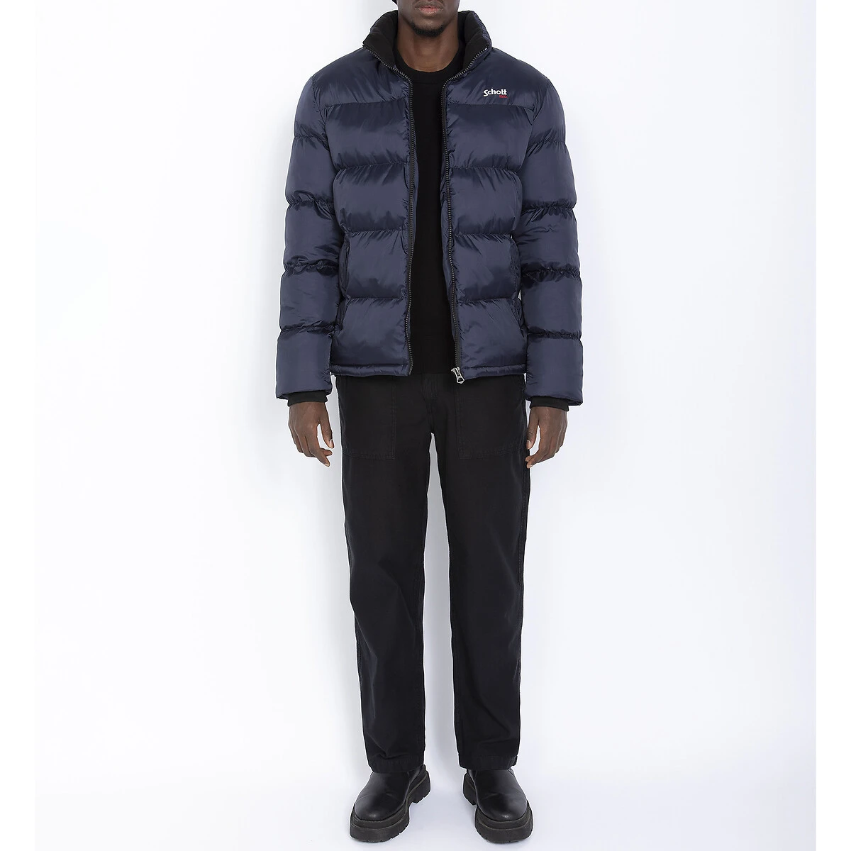Schott Doudoune Zippée Col Montant Idaho 3 Schott Doudoune Zippée Col Montant Idaho – Image 3