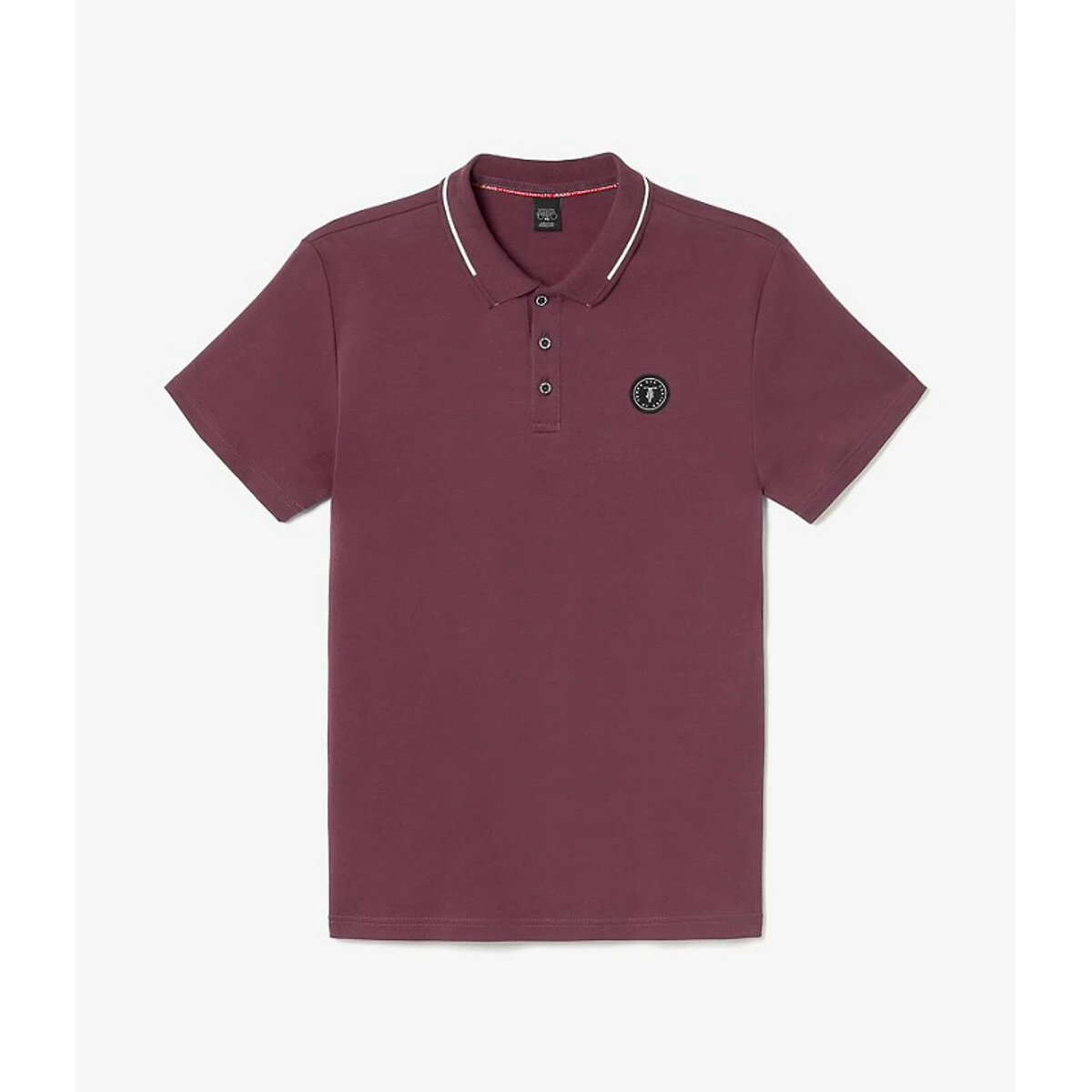 LE TEMPS DES CERISES Polo Manches Courtes Col Tipped 3 LE TEMPS DES CERISES Polo Manches Courtes Col Tipped – Image 3