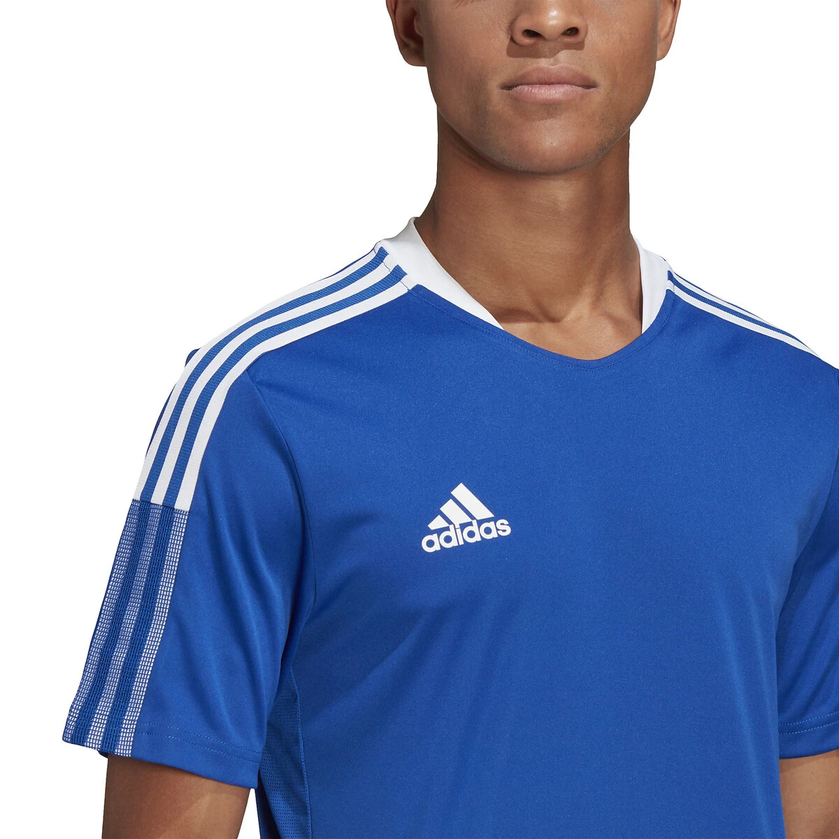 ADIDAS PERFORMANCE T-shirt De Football 3 Bandes Tiro 21 4 ADIDAS PERFORMANCE T-shirt De Football 3 Bandes Tiro 21 – Image 4