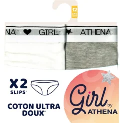 Athena Lot De 2 Culottes En Coton 15 Athena Lot De 2 Culottes En Coton -Mode Décontractée a99343cf4f2a0cd09f4ec6888fed4514