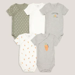 Lot De 5 Bodies Naissance