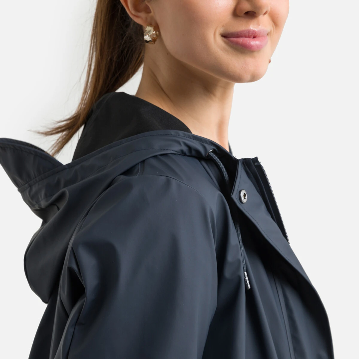 Rains Veste Zippée Imperméable à Capuche STRING PARKA 3 Rains Veste Zippée Imperméable à Capuche STRING PARKA – Image 3