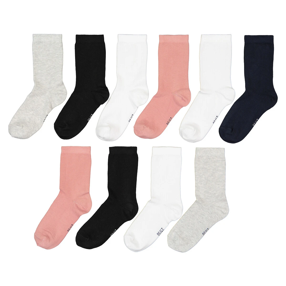 Lot De 10 Paires De Chaussettes 1 Lot De 10 Paires De Chaussettes