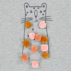 Robe En Molleton, Avec Mini Pompons -Mode Décontractée ad024800805db5423cb76e27305e075a