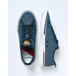 Pepe Jeans Baskets En Toile Chambray Kenton -Mode Décontractée adc4eaa3273eaa687a02bf7222d971f0