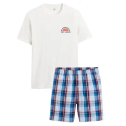 Pyjashort Coton Madras -Mode Décontractée ae32bfa308efee0feef011b4e3490355