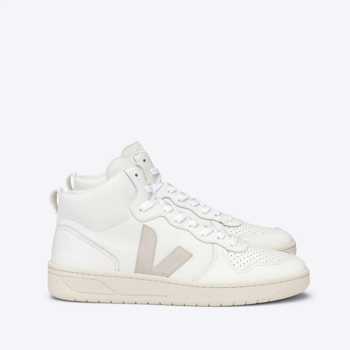 Veja Baskets Montantes à Lacets En Cuir V-15 1 Veja Baskets Montantes à Lacets En Cuir V-15