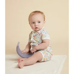 PETIT BATEAU Pyjama 1 Pièce Col Claudine -Mode Décontractée b054c0d19c293a5efdadd3a2d60aaa55