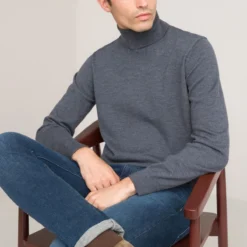 Pull Col Roulé Mérinos, Made In Europe 38 Pull Col Roulé Mérinos, Made In Europe -Mode Décontractée b11c04d5f34849b42904eac26a3ad5c6