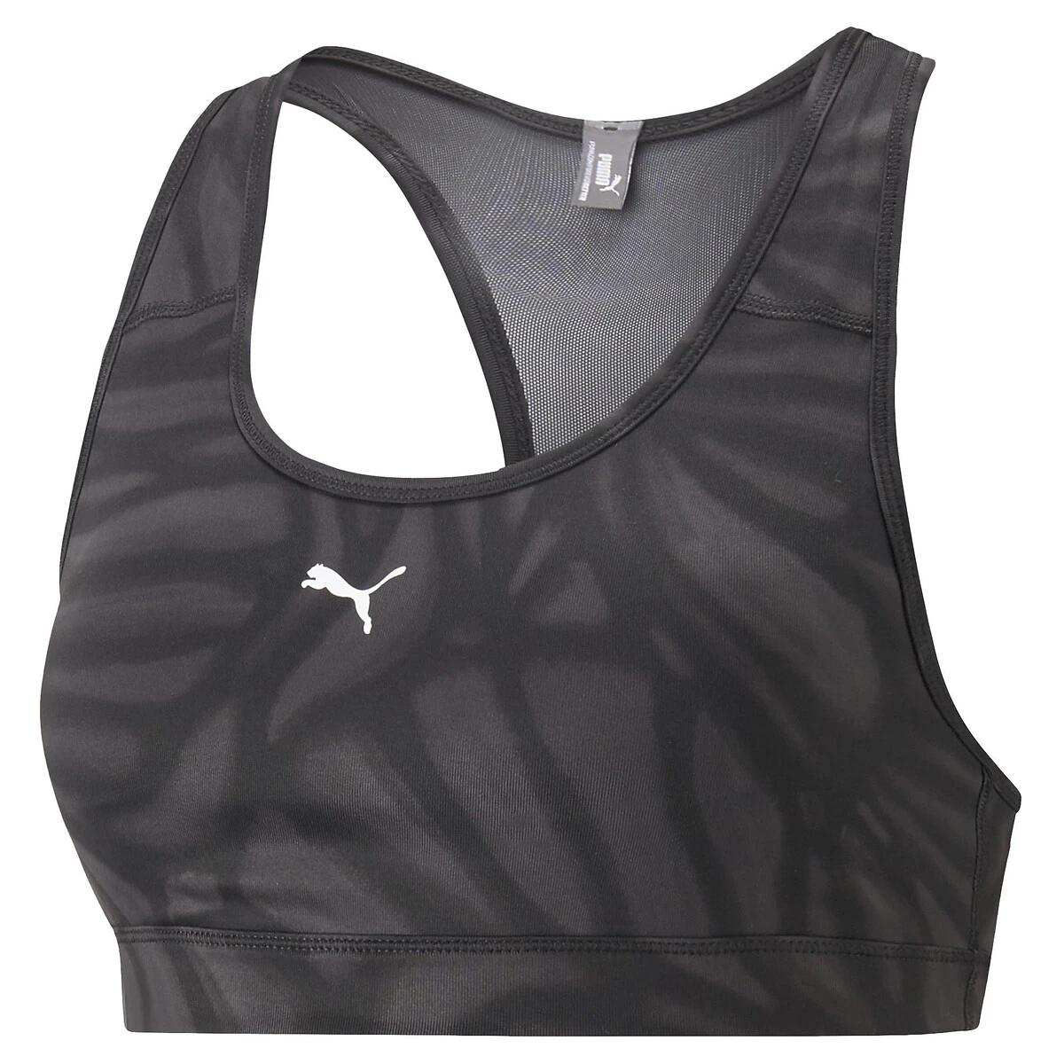 Puma Brassière W Mid 4K Graf Bra 1 Puma Brassière W Mid 4K Graf Bra