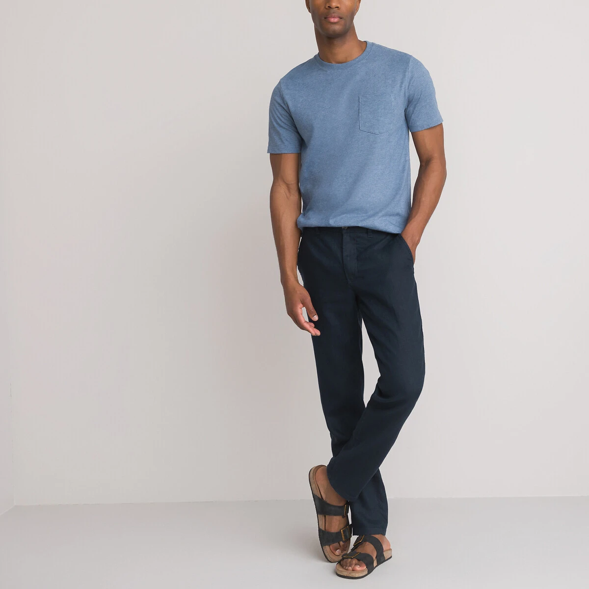 Pantalon Droit En Lin 2 Pantalon Droit En Lin – Image 2