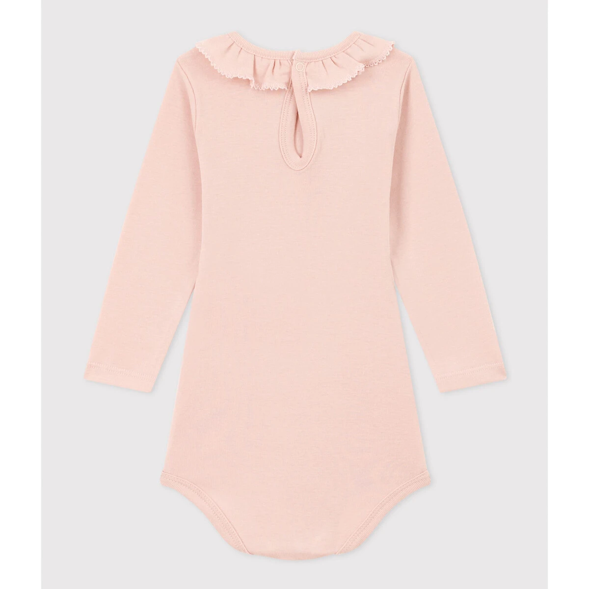 PETIT BATEAU Body Manches Longues à Collerette 2 PETIT BATEAU Body Manches Longues à Collerette – Image 2