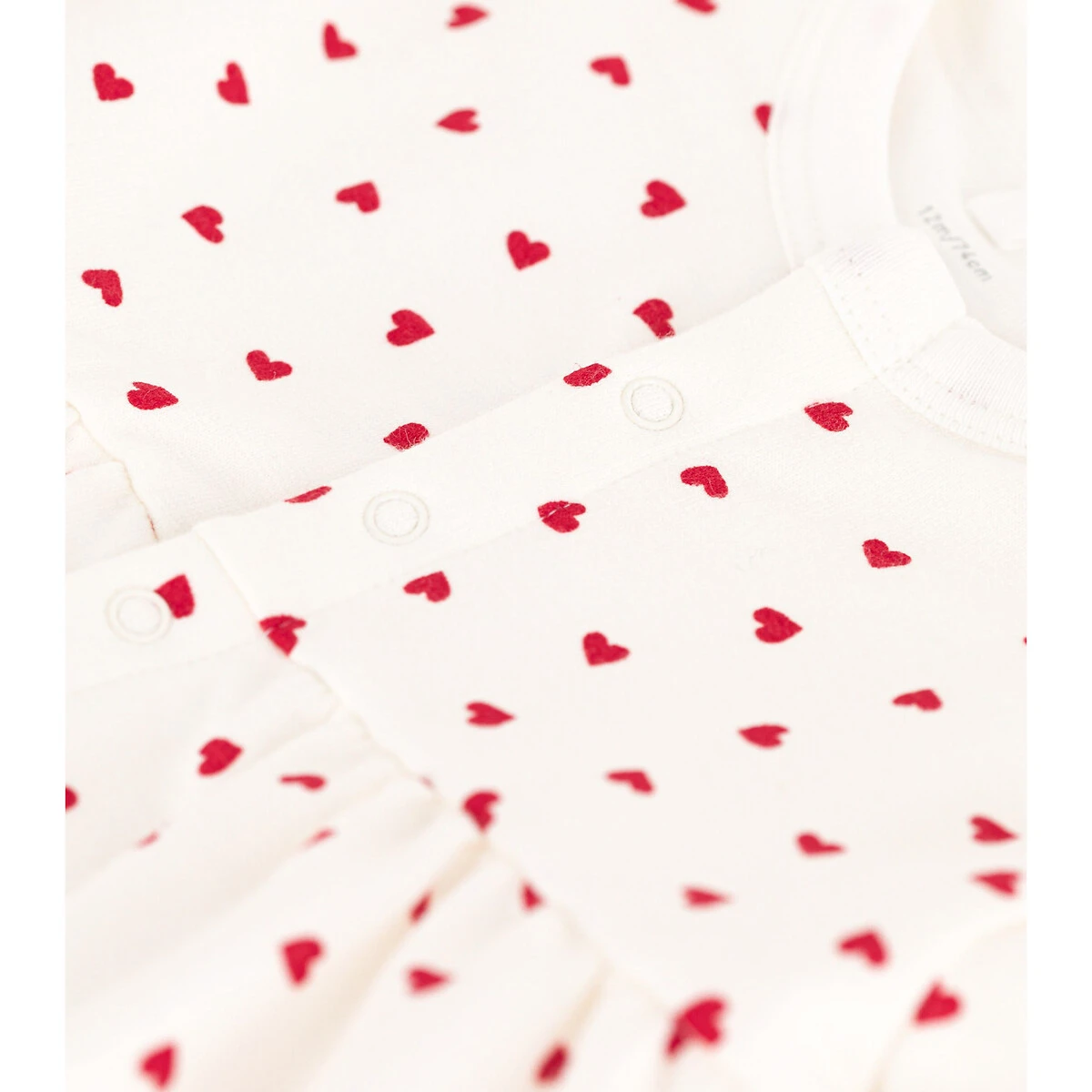 PETIT BATEAU Robe Avec Body Intégré En Molleton 4 PETIT BATEAU Robe Avec Body Intégré En Molleton – Image 4