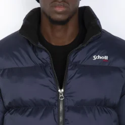 Schott Doudoune Zippée Col Montant Idaho 14 Schott Doudoune Zippée Col Montant Idaho -Mode Décontractée b54a052ac1fd0f5c32f7586986368d3d