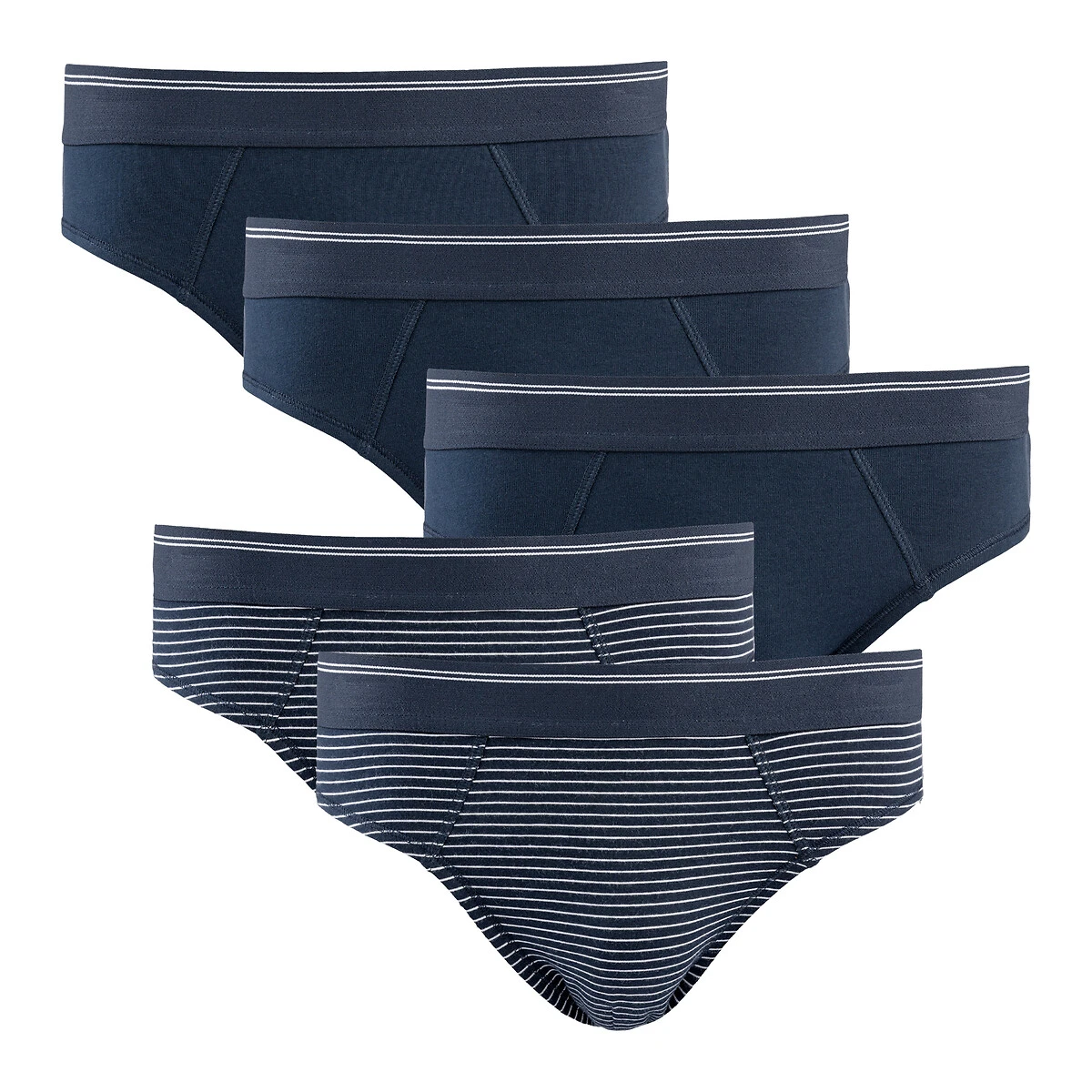 Lot De 5 Slips En Coton Bio 1 Lot De 5 Slips En Coton Bio