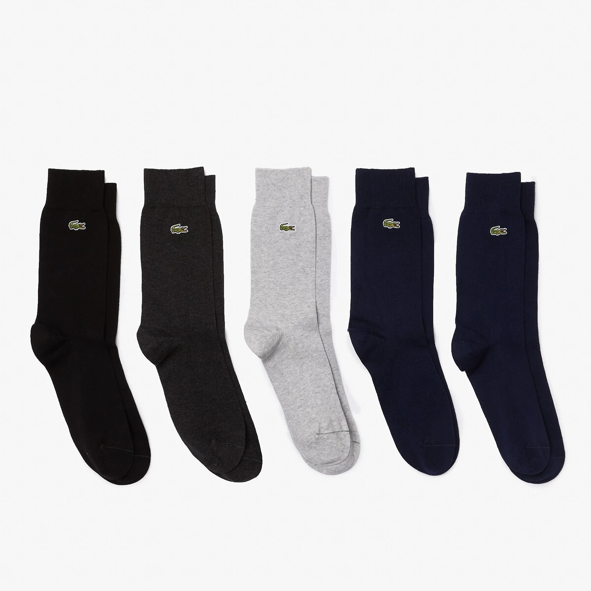 Lacoste Pack De 5 Paires De Chaussettes Hautes 1 Lacoste Pack De 5 Paires De Chaussettes Hautes