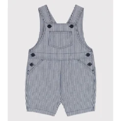 PETIT BATEAU Salopette Courte Milleraies -Mode Décontractée b6ca2a1f0b0789aa59bfcd548f81b764