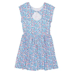 Robe Manches Courtes, Motif Fleurs -Mode Décontractée b70bd53bcc62d27481e813843ef8d5d9