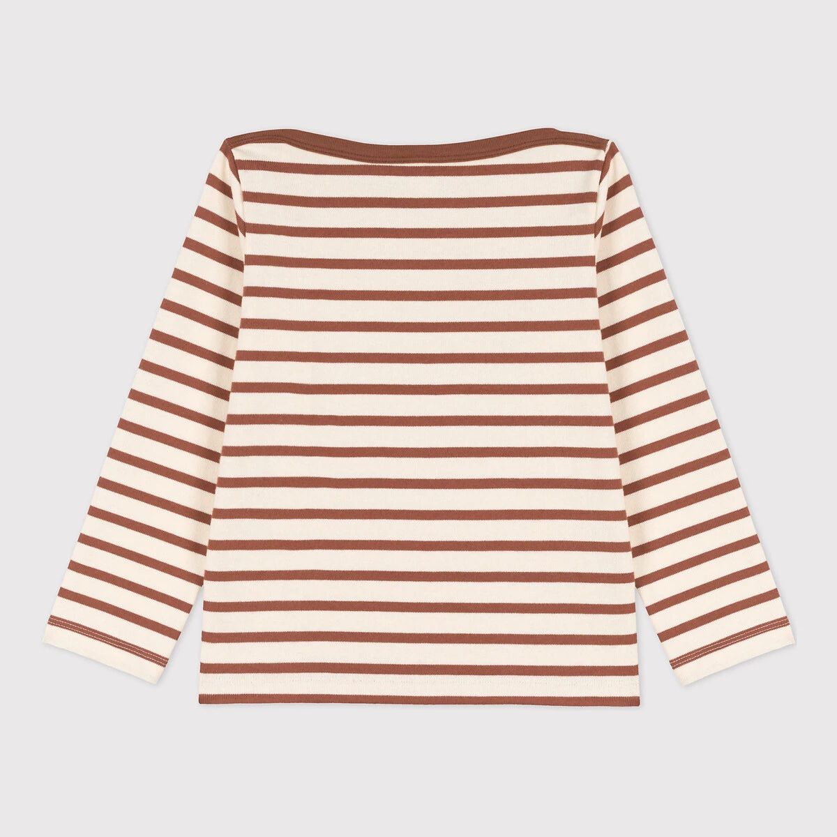 PETIT BATEAU T-shirt Manches Longues à Rayures 2 PETIT BATEAU T-shirt Manches Longues à Rayures – Image 2