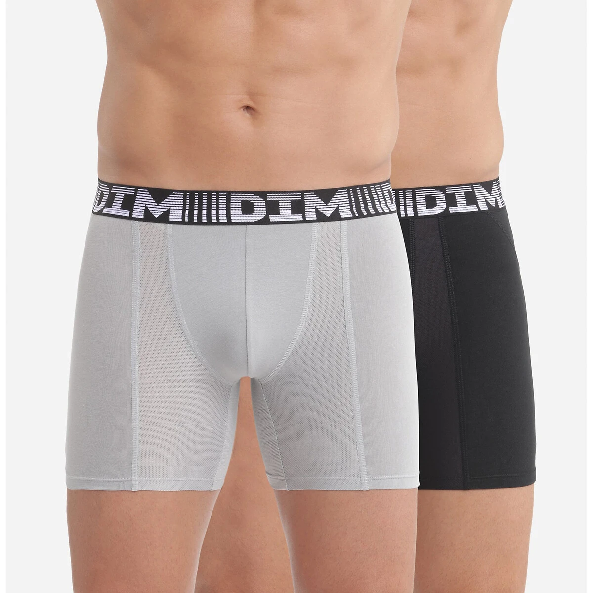 DIM Lot De 2 Boxers Longs 3D Flex Air 5 DIM Lot De 2 Boxers Longs 3D Flex Air – Image 5