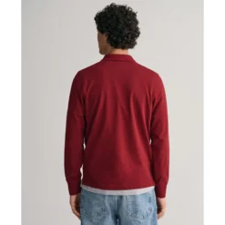 Gant Polo Droit Manches Longues Piqué 13 Gant Polo Droit Manches Longues Piqué -Mode Décontractée ba0f0f946c813f68a5f7081f1f128469