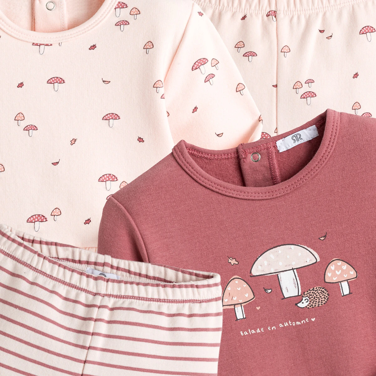 Lot De 2 Pyjamas Molleton 3 Lot De 2 Pyjamas Molleton – Image 3