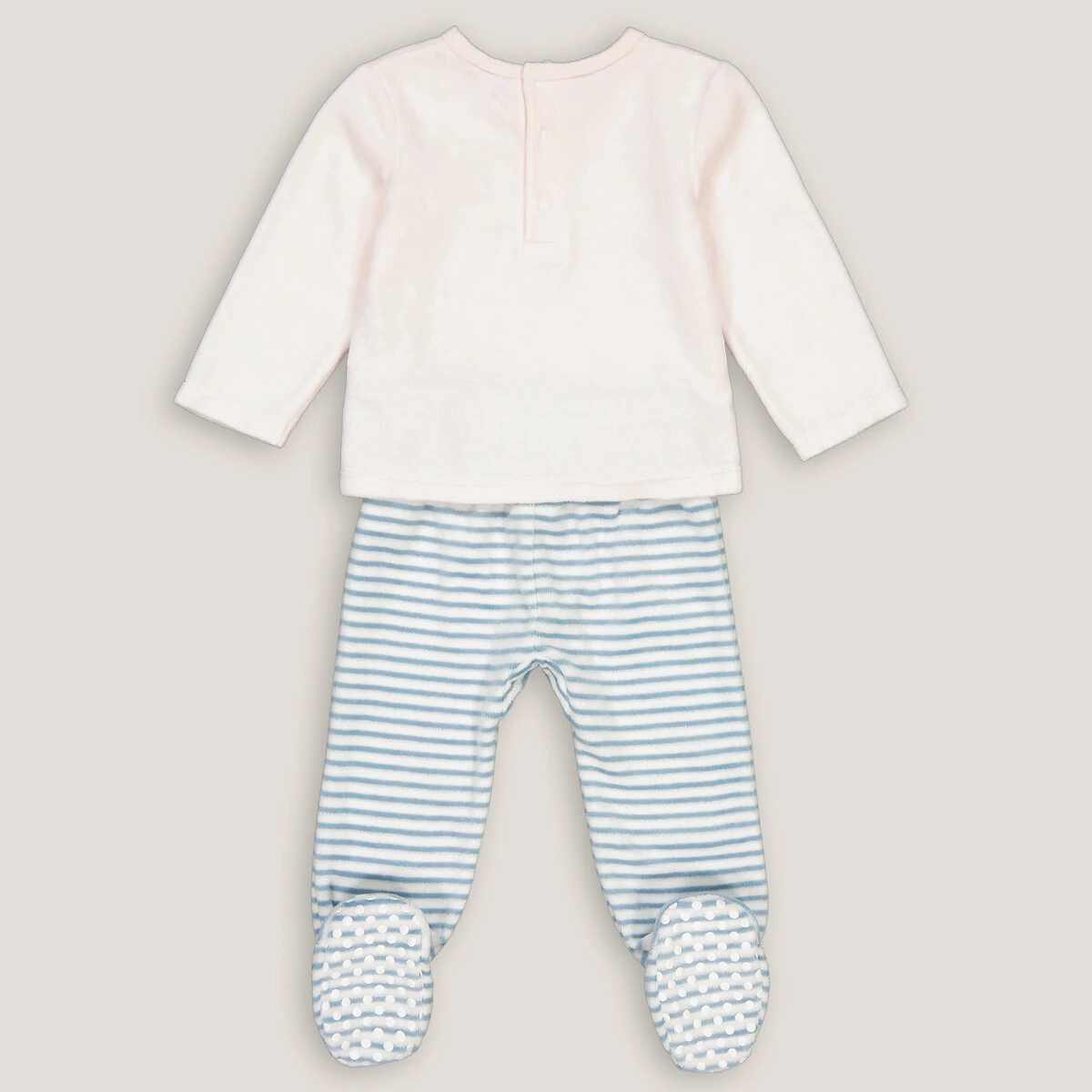 Pyjama 2 Pièces à Pieds En Velours 6 Pyjama 2 Pièces à Pieds En Velours – Image 6