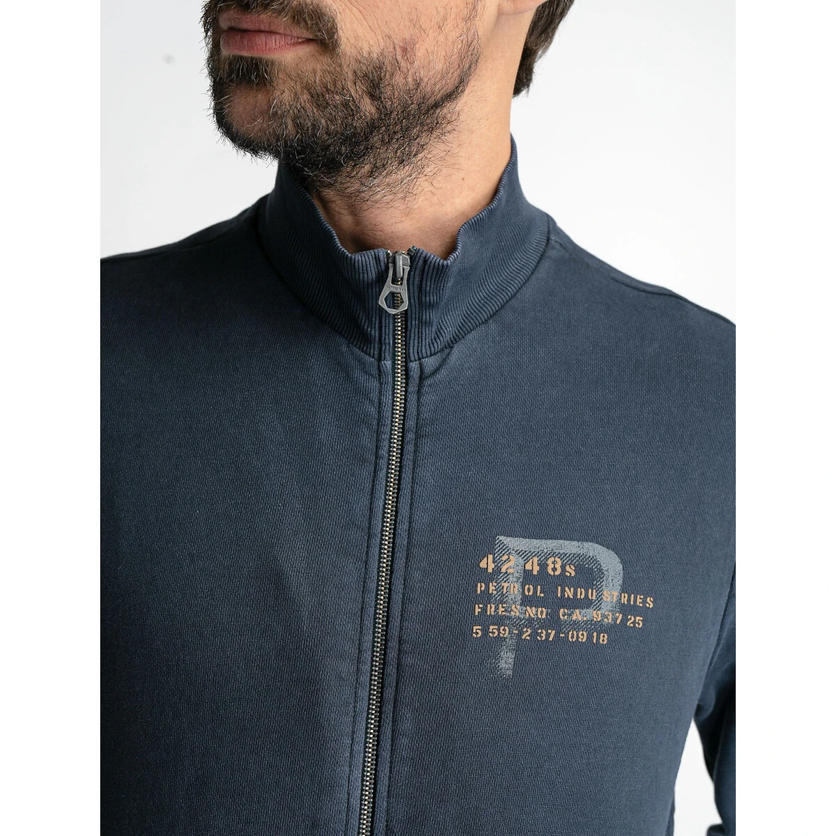 Petrol Industries Sweat Zippé Col Montant 4 Petrol Industries Sweat Zippé Col Montant – Image 4