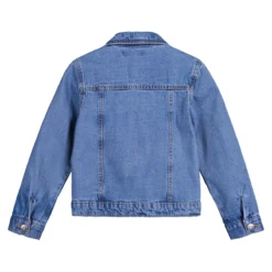 Veste Denim Boutonnée, à Volant 8 Veste Denim Boutonnée, à Volant -Mode Décontractée bbbbf9933d38d14e973c53828c034439
