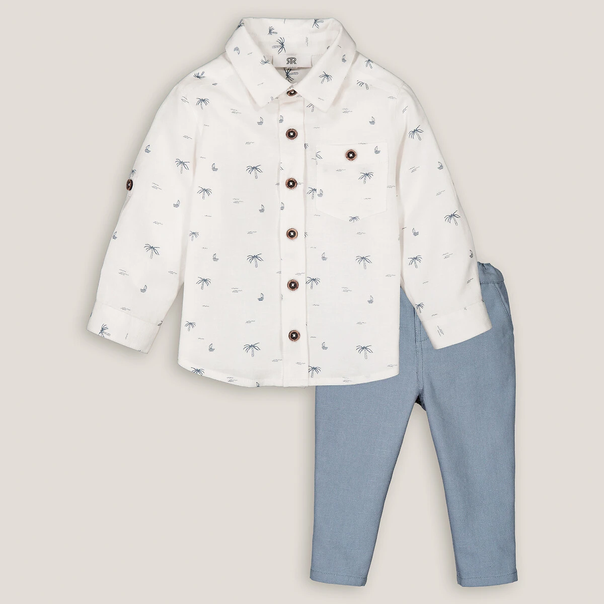 Ensemble 2 Pièces Chemise Et Pantalon 3 Ensemble 2 Pièces Chemise Et Pantalon – Image 3