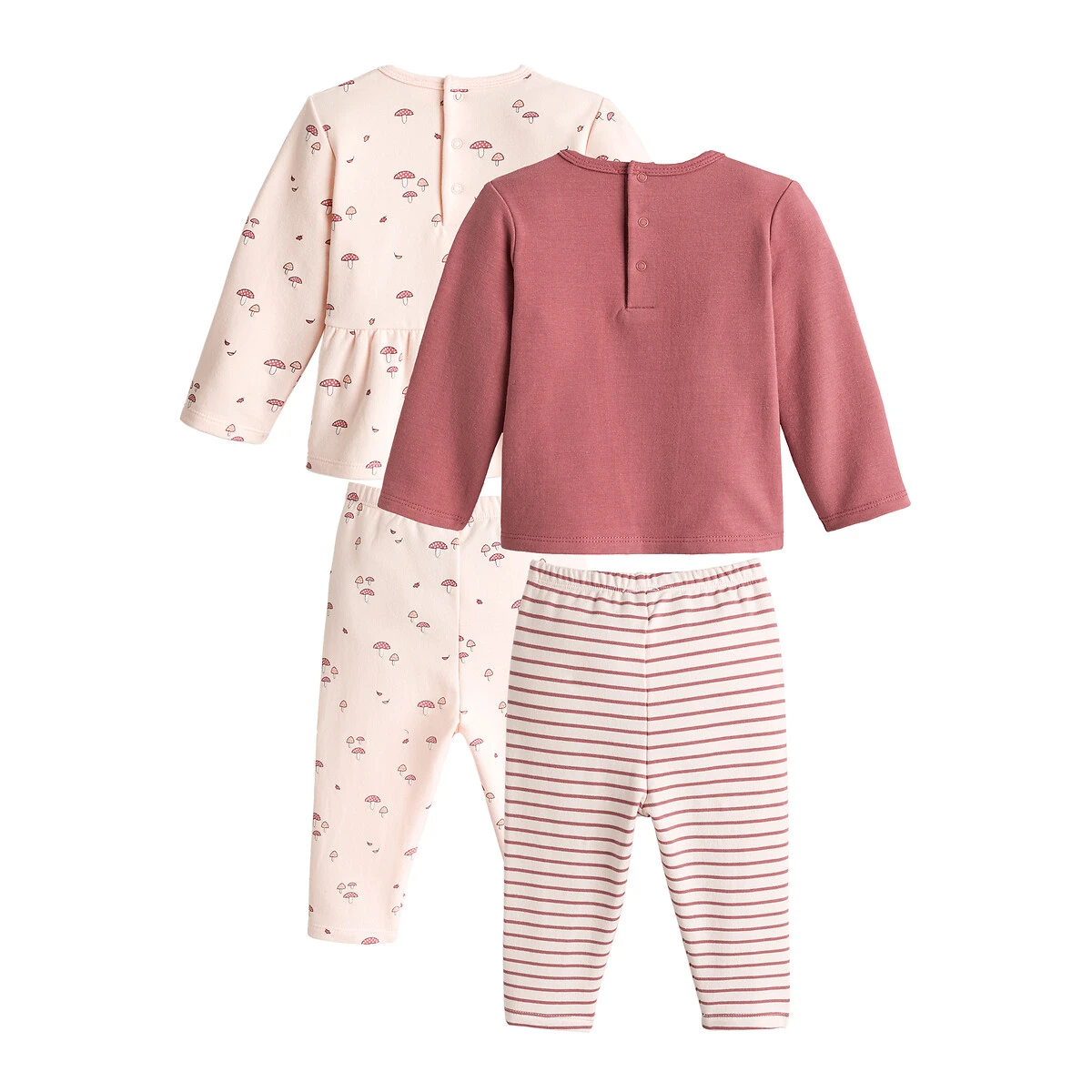 Lot De 2 Pyjamas Molleton 2 Lot De 2 Pyjamas Molleton – Image 2