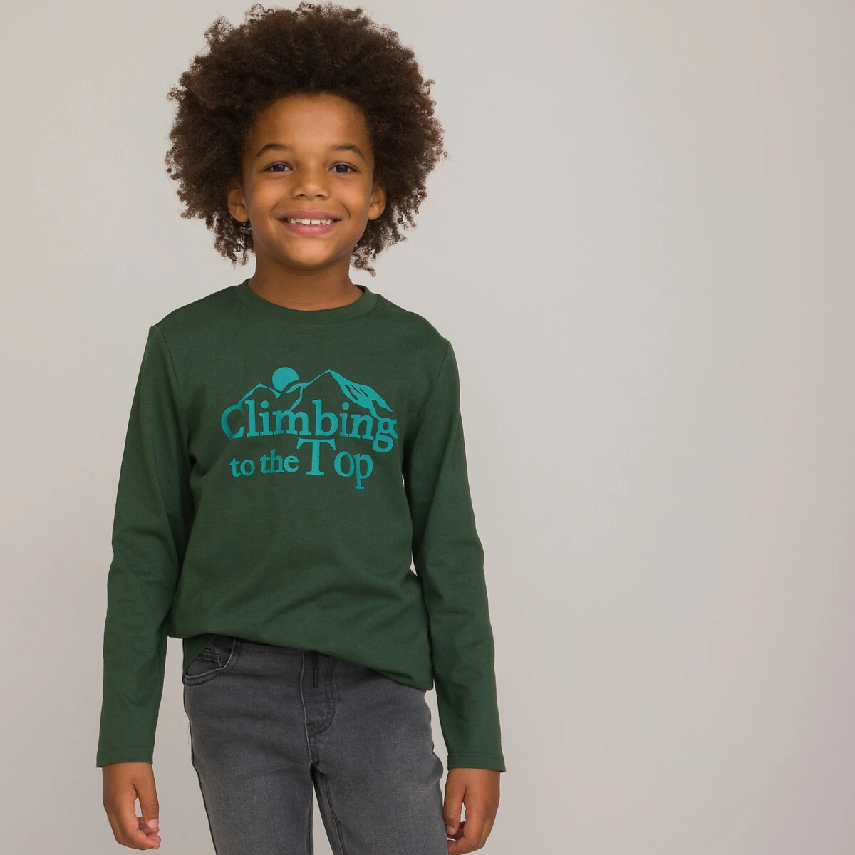 T-shirt Manches Longues, Motif Montagne 2 T-shirt Manches Longues, Motif Montagne – Image 2