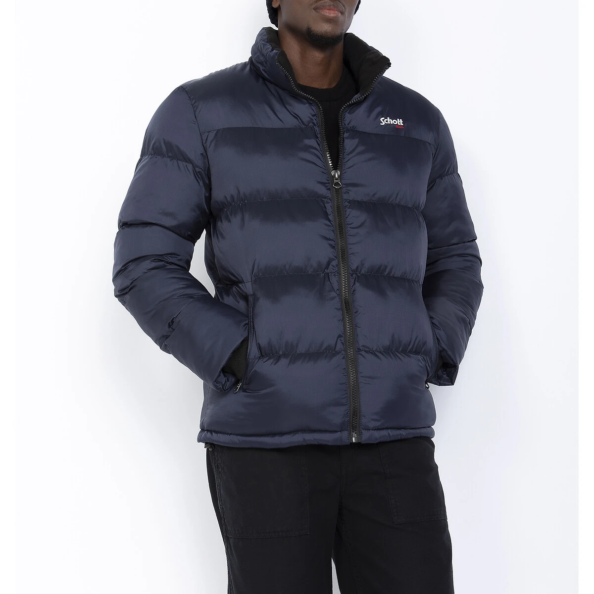 Schott Doudoune Zippée Col Montant Idaho 2 Schott Doudoune Zippée Col Montant Idaho – Image 2