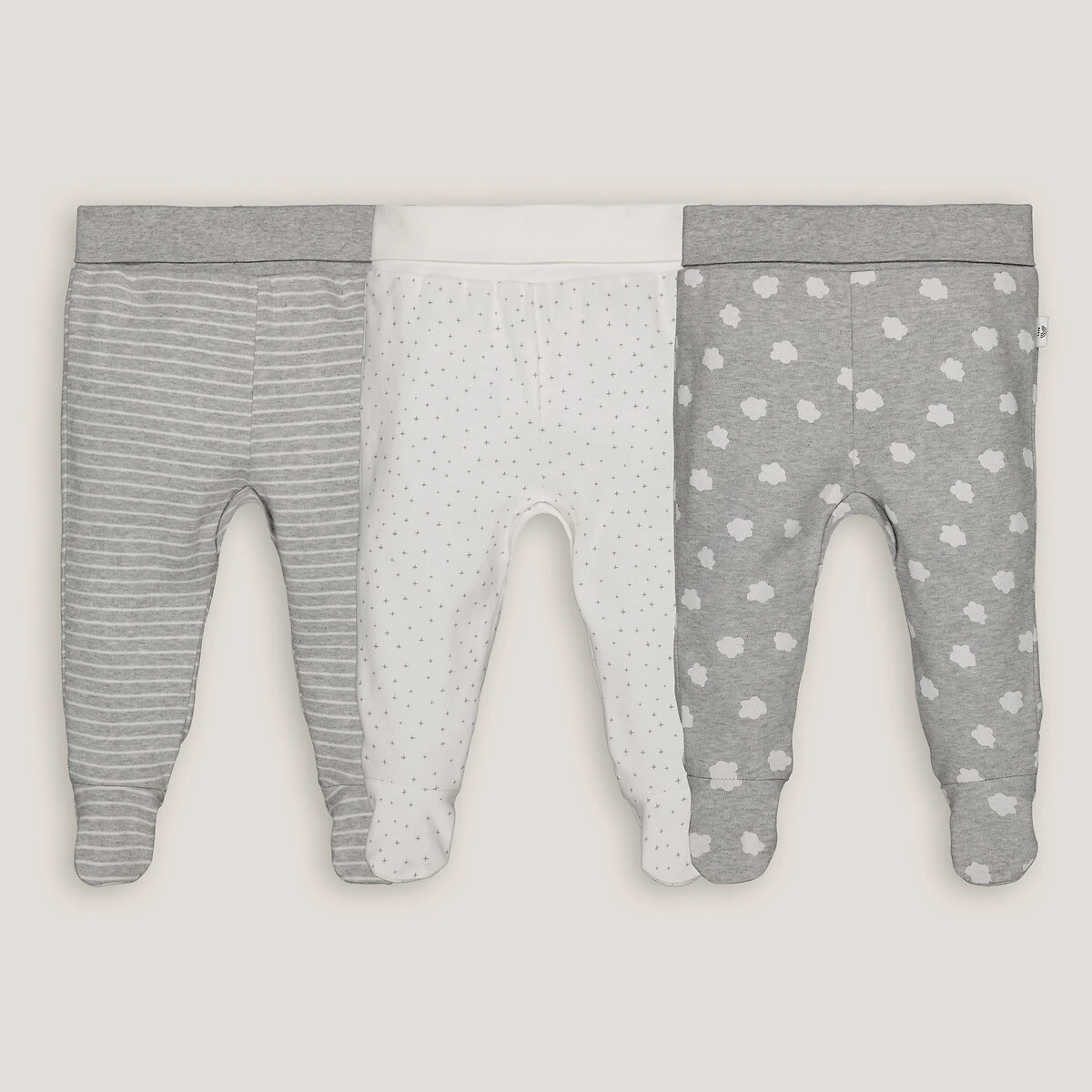 Lot De 3 Pantalons à Pieds 1 Lot De 3 Pantalons à Pieds