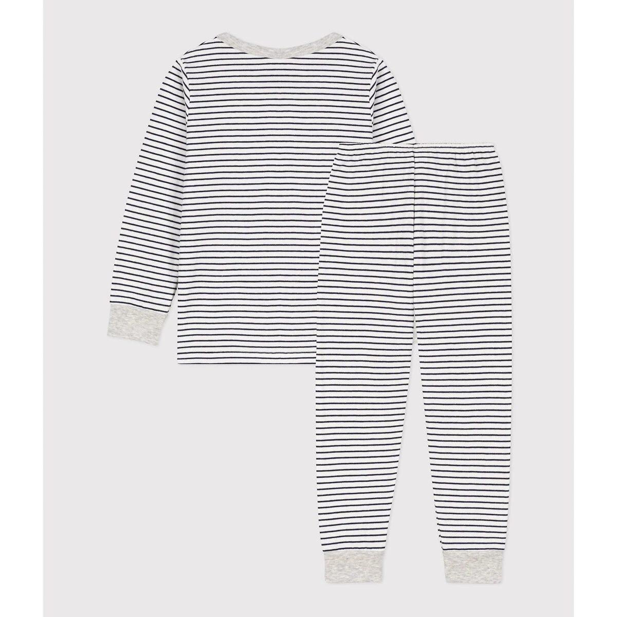 PETIT BATEAU Pyjama 2 Pièces Manches Longues Rayé 2 PETIT BATEAU Pyjama 2 Pièces Manches Longues Rayé – Image 2