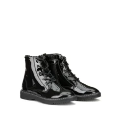 Bottines Vernies Zippées à Lacets 13 Bottines Vernies Zippées à Lacets -Mode Décontractée beffef29257a2259cc4ece3583908d82