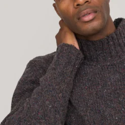 Pull Col Montant En Laine -Mode Décontractée bf4973248054a8f65f60bc6fb1a4518d